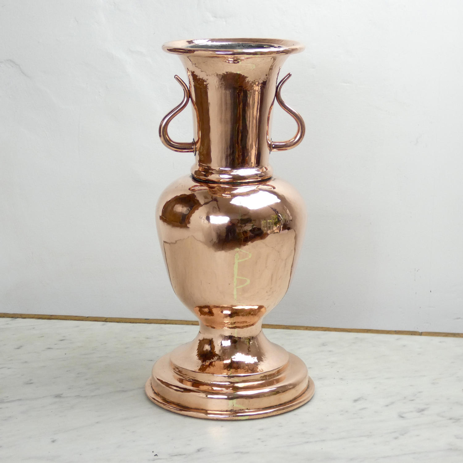 Large Copper Vase.