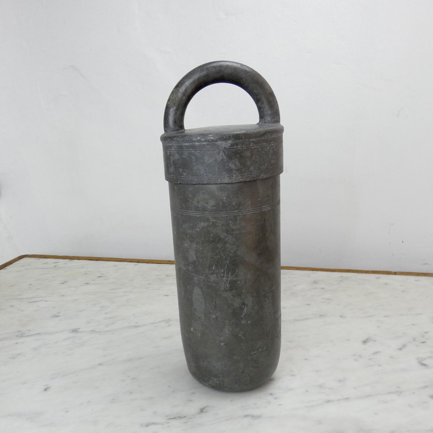 French Pewter Sorbetiere