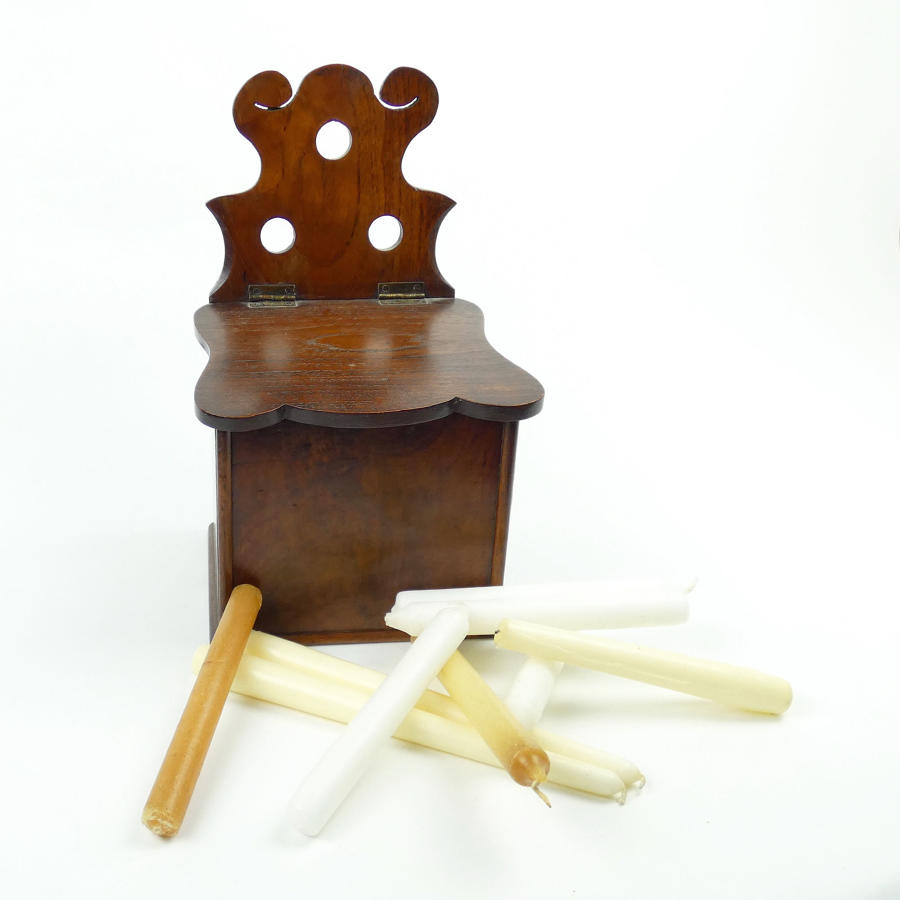Early 19th Century Candle Box