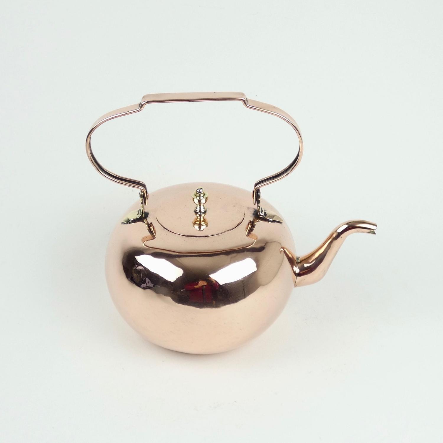 Unusual copper kettle