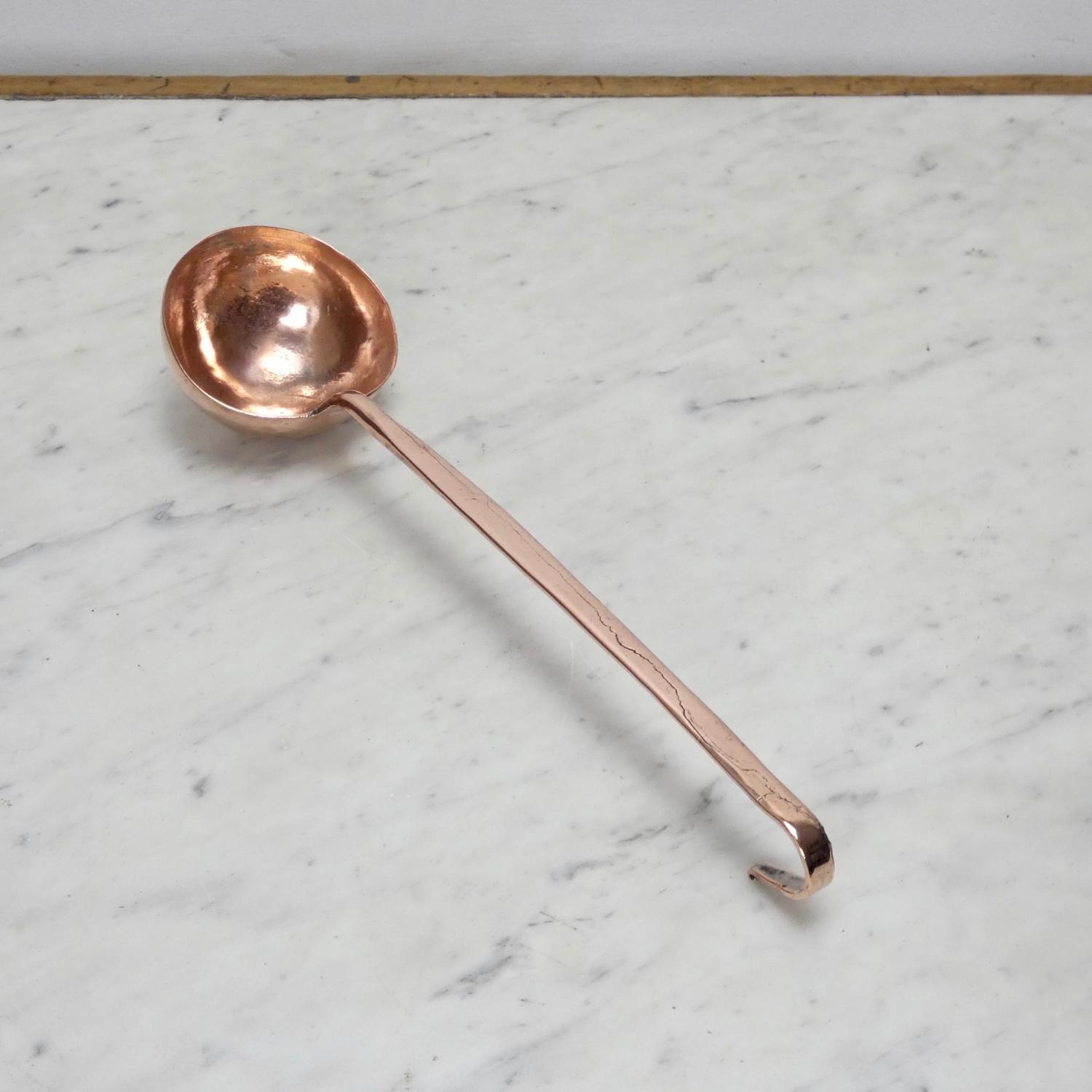 Small copper ladle