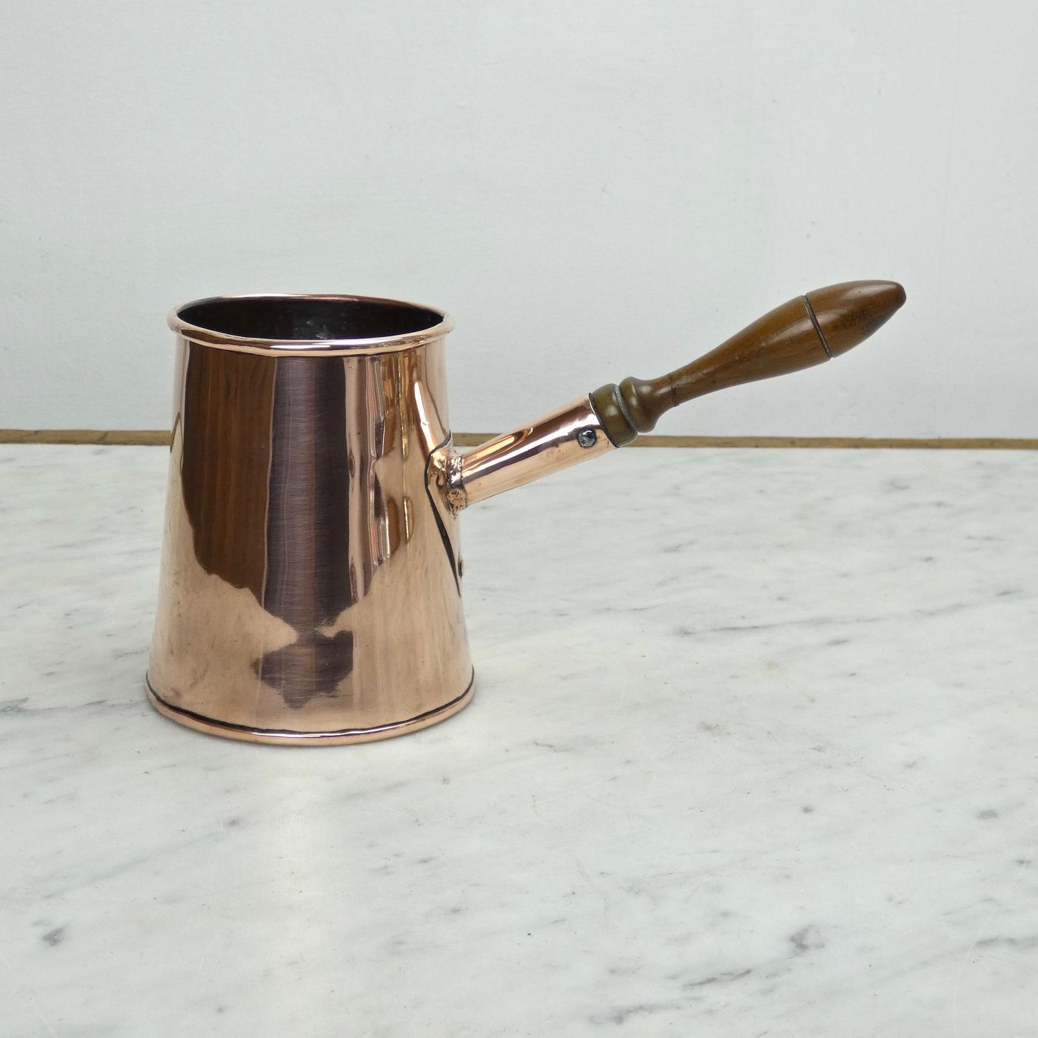 Small copper pot