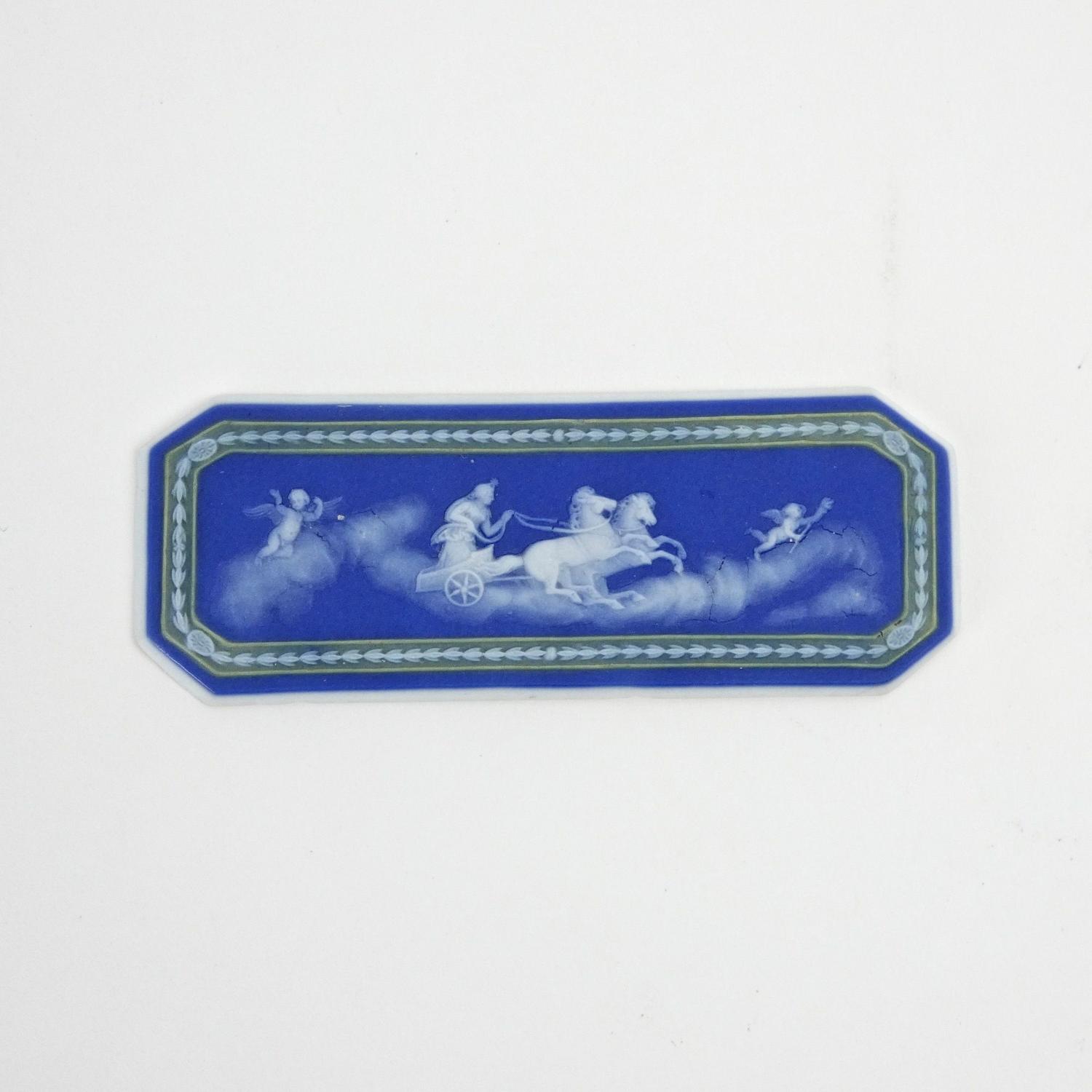 18th century, Wedgwood, blue and green cameo
