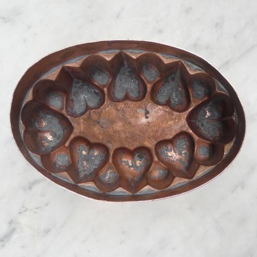 Benham's mould with hearts