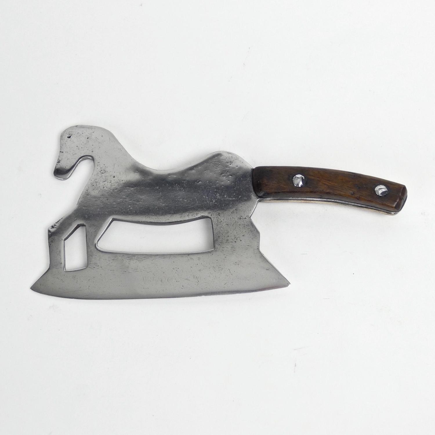 Horse shaped ice cleaver