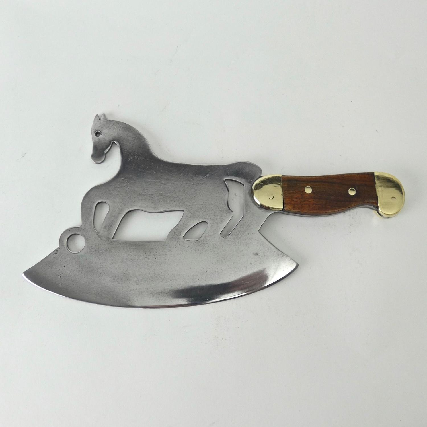 1930's horse shaped cleaver