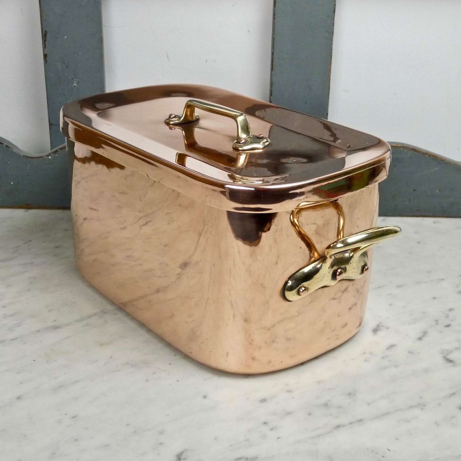 Quality French copper casserole