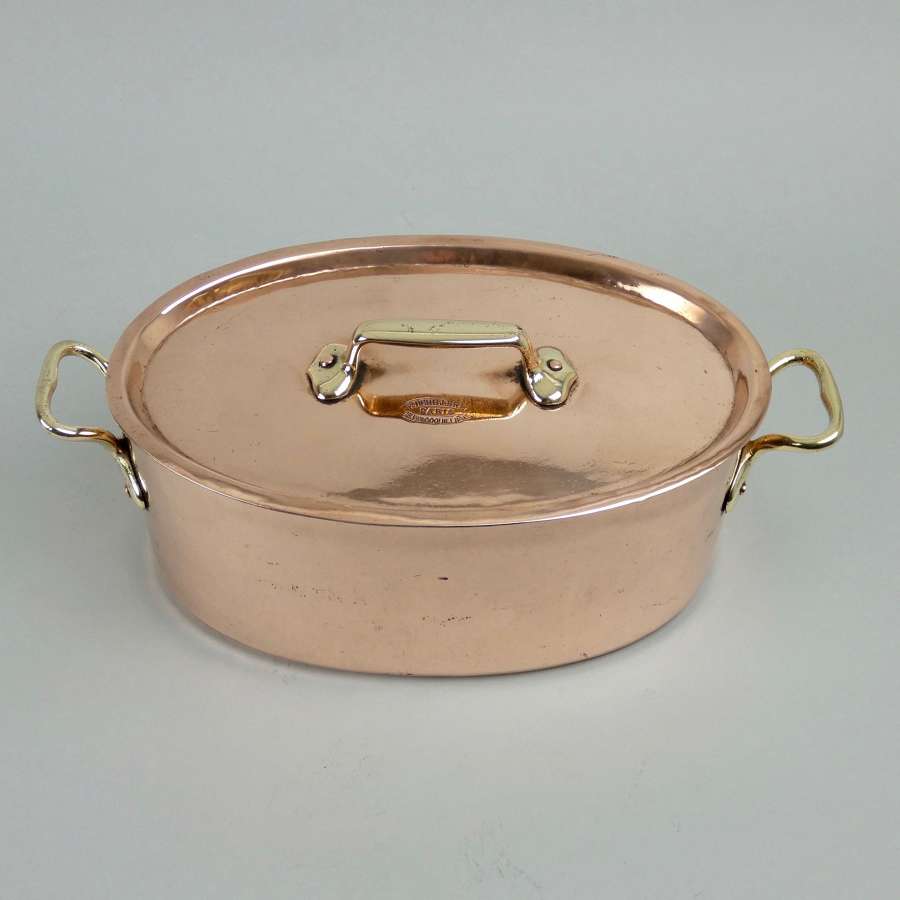Small 'Dehillerin' copper casserole