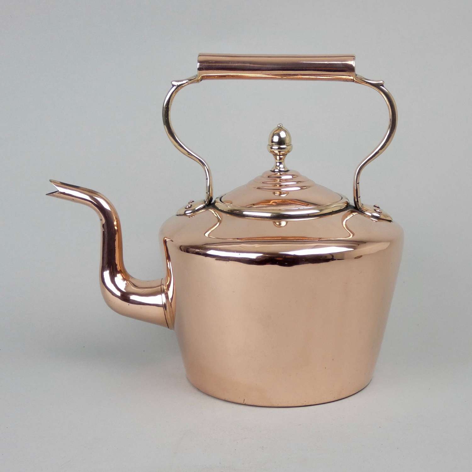 Good, Victorian copper kettle