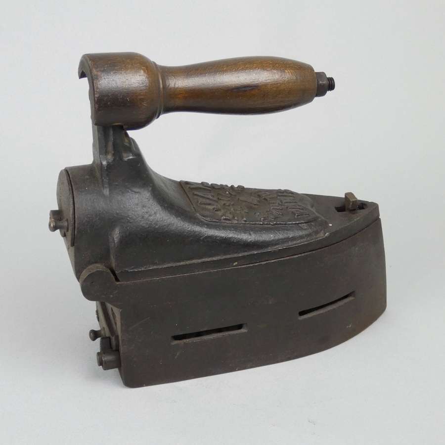 19th century French charcoal iron