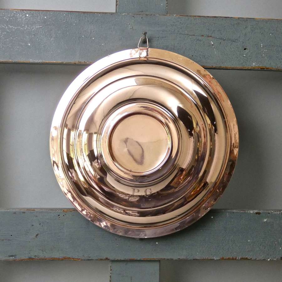 Engraved copper lid