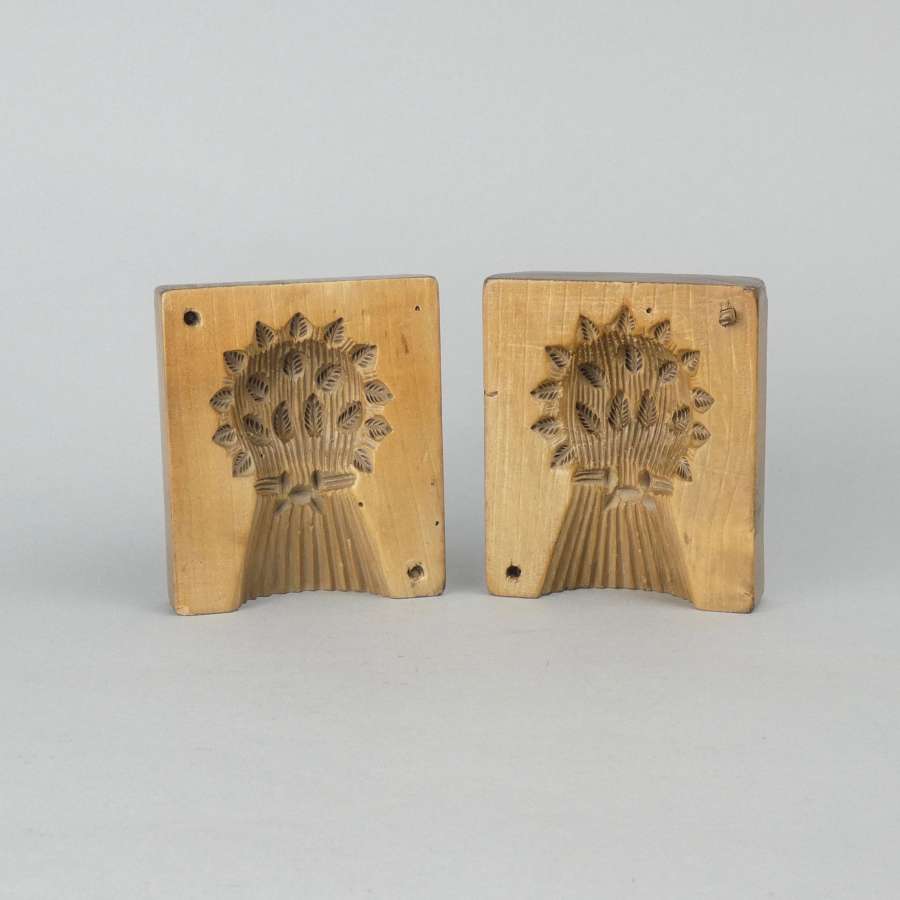 Early 19th century, wheat sheaf, butter mould
