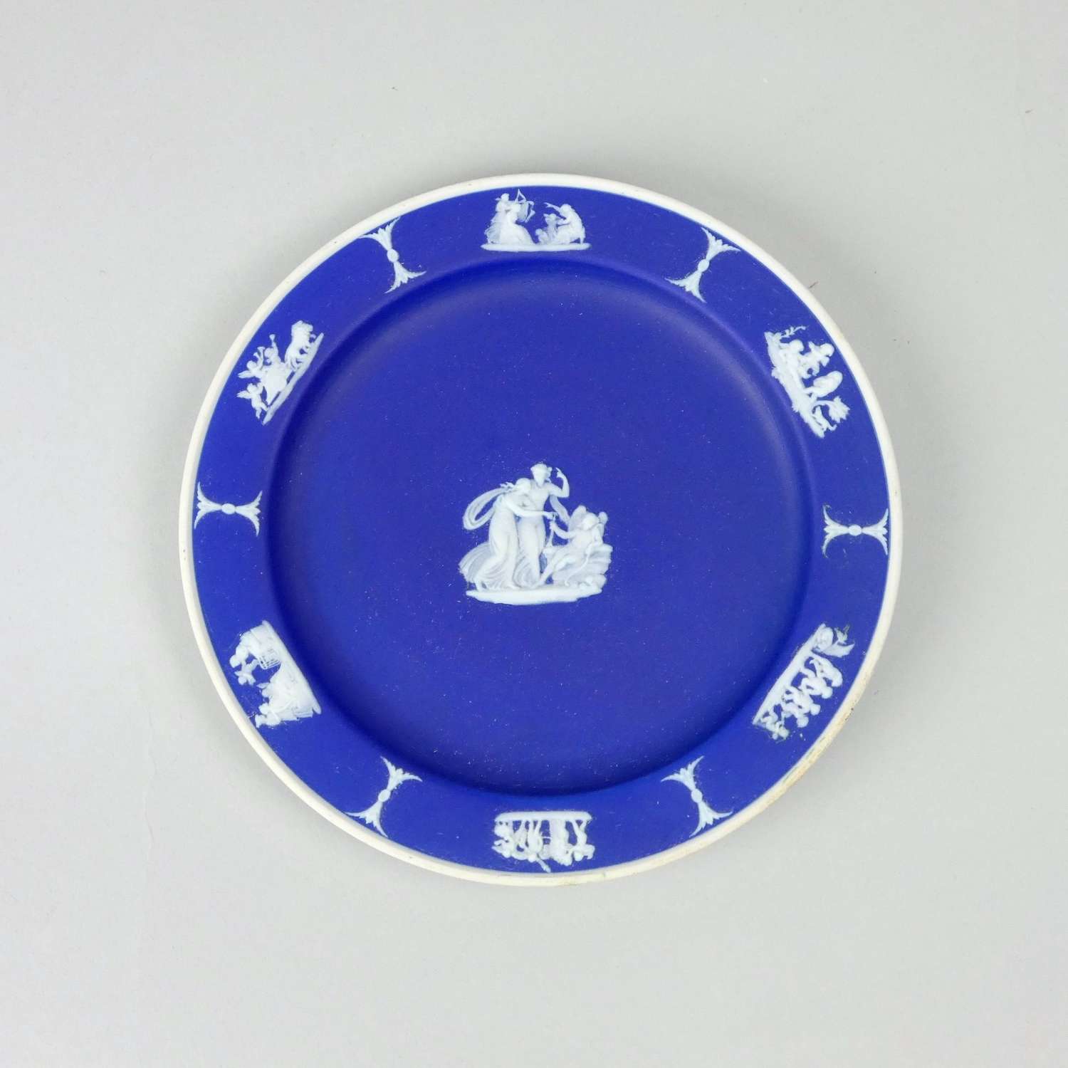 Wedgwood blue jasper plate