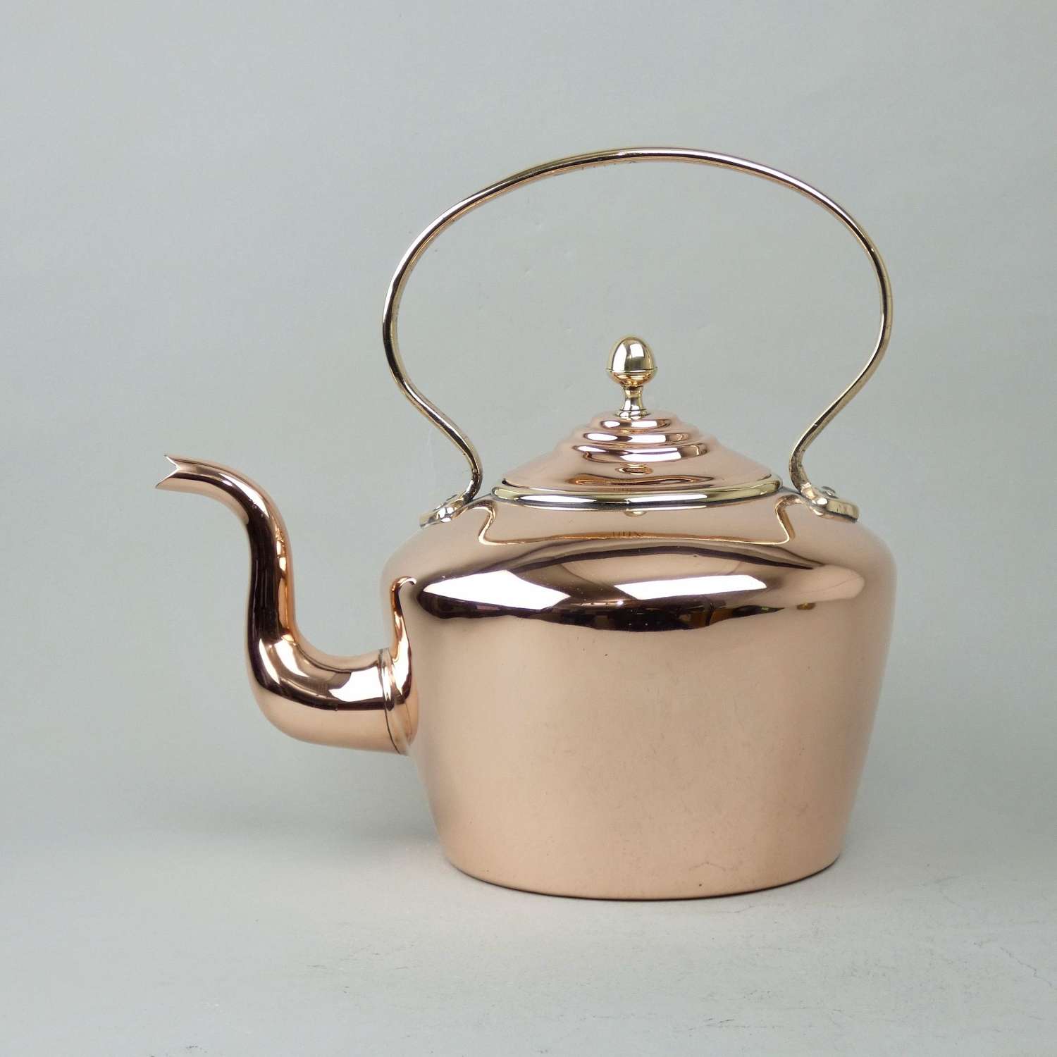 Victorian copper kettle