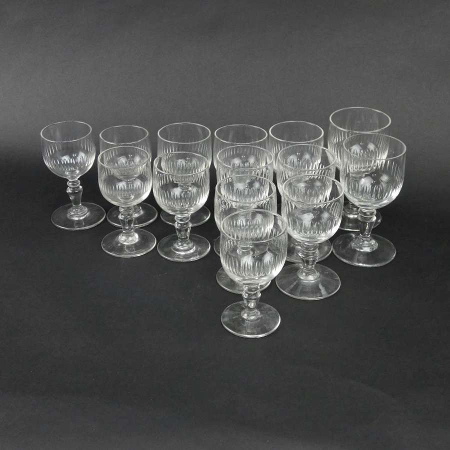 14 French glasses
