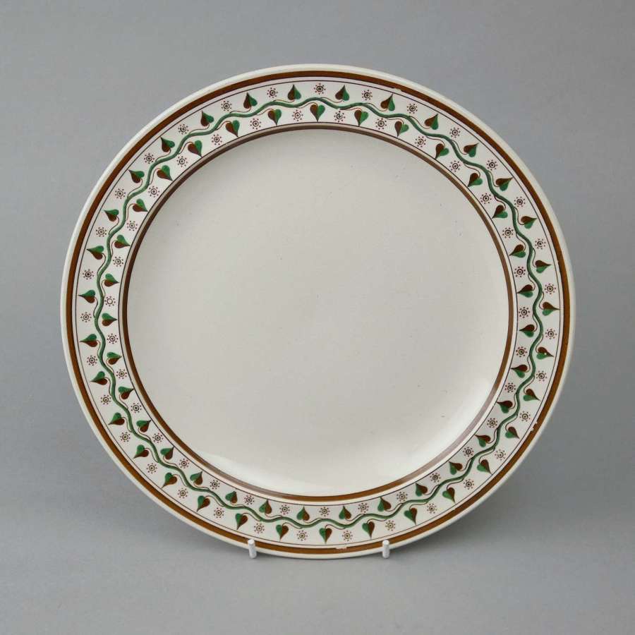 Wedgwood plate with painted border