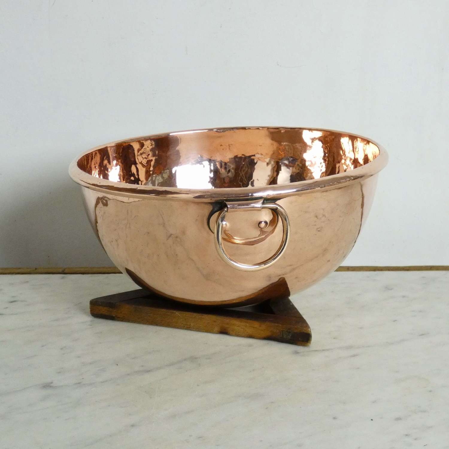 English Copper Egg Bowl