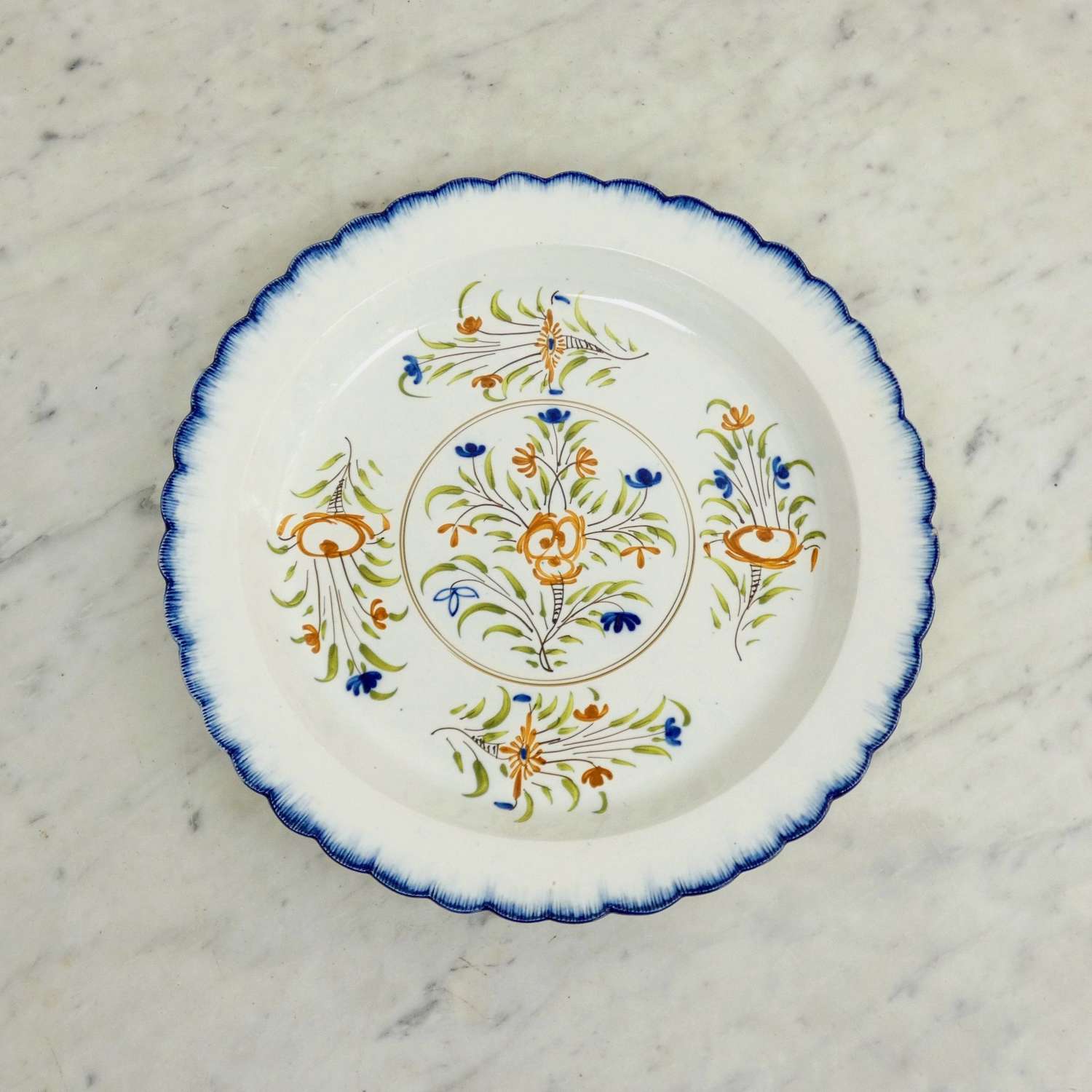 Colourful, Pearlware Platter