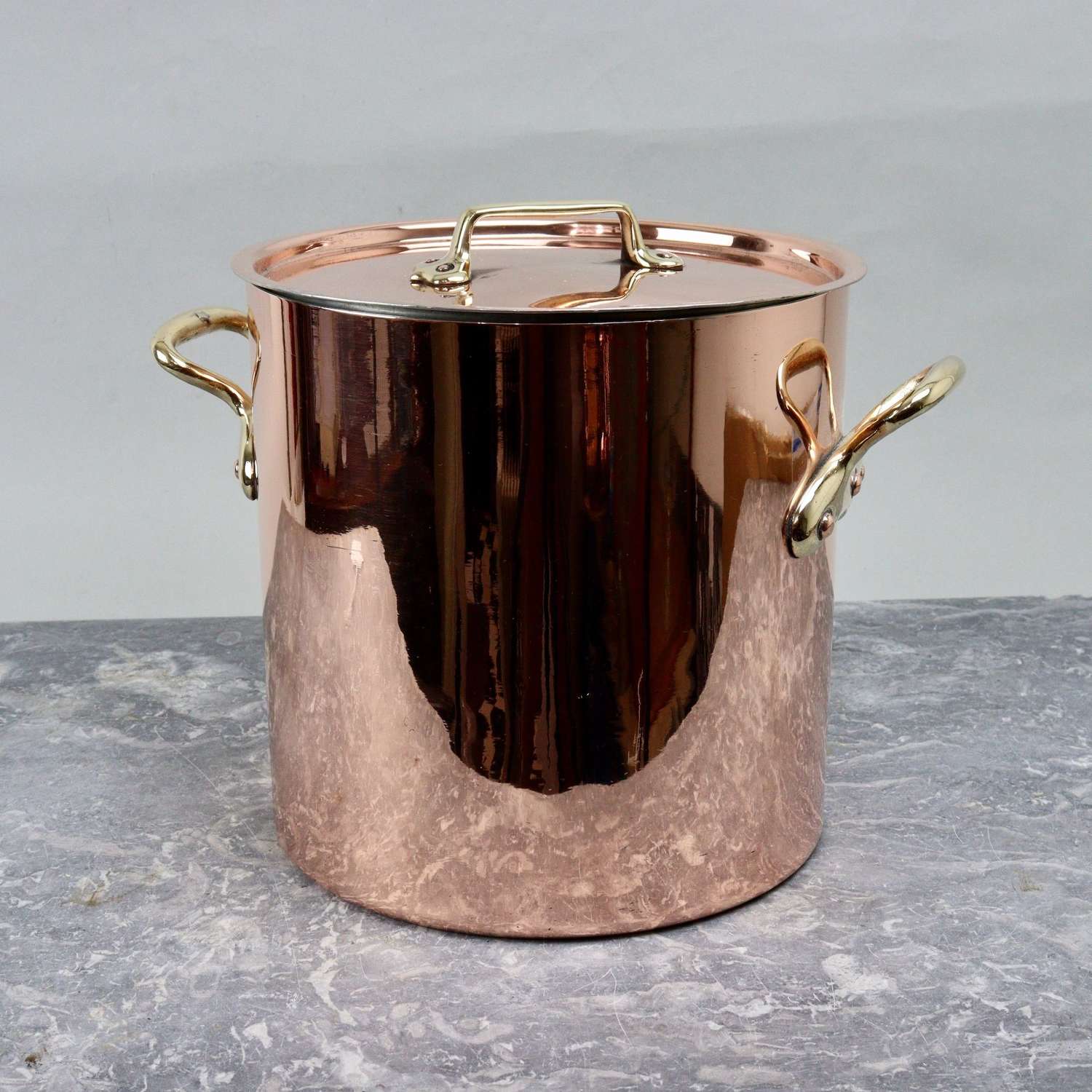French Copper Stockpot