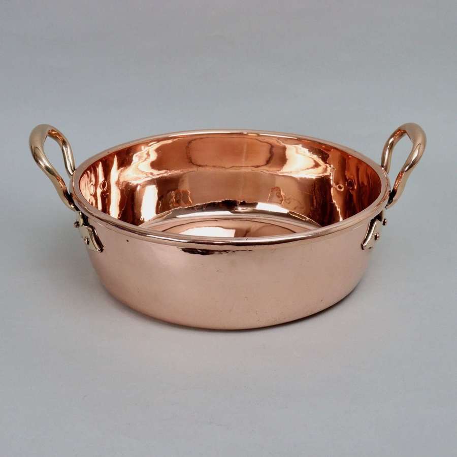 Small, English Copper Preserve Pan