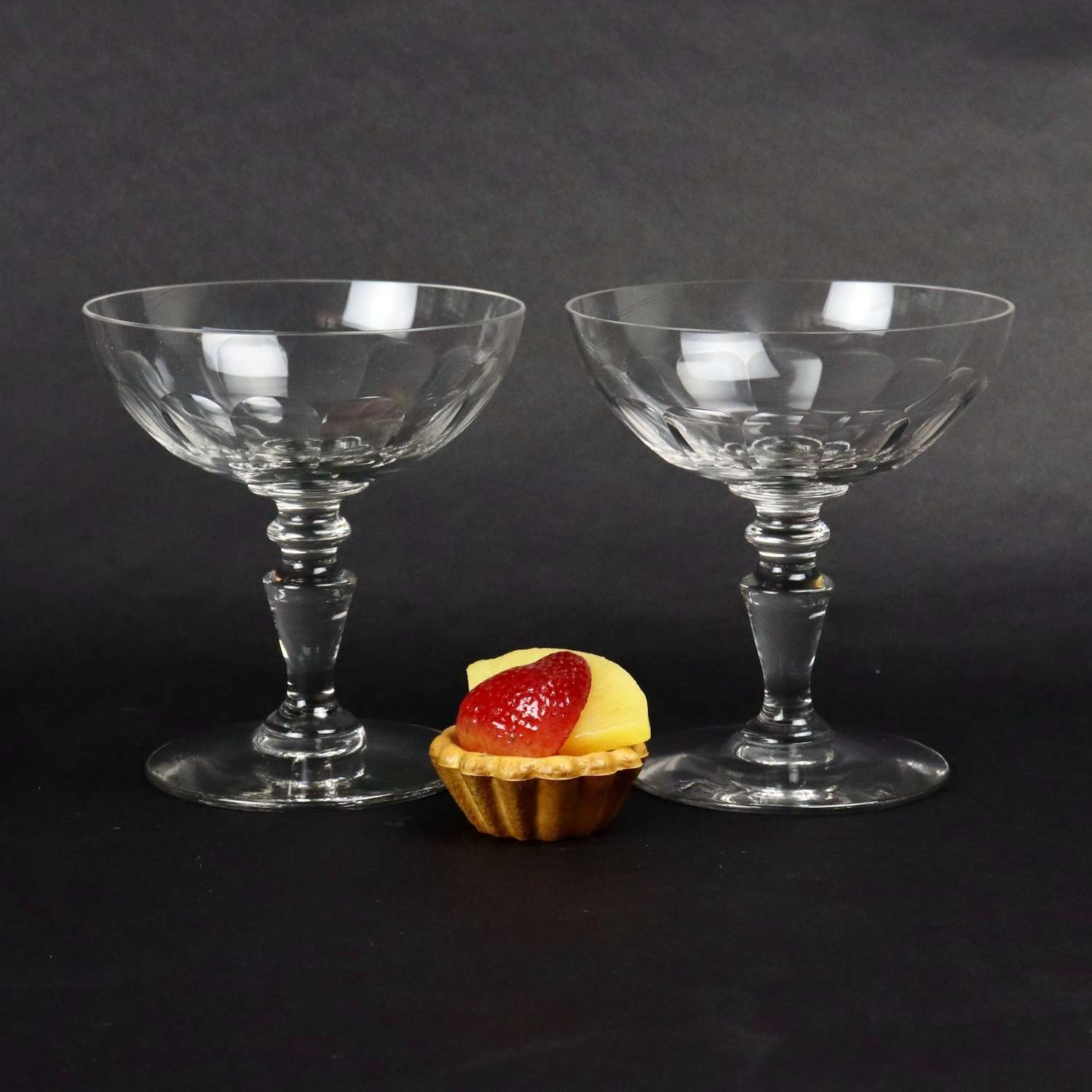 1920's French Champagne Coupes