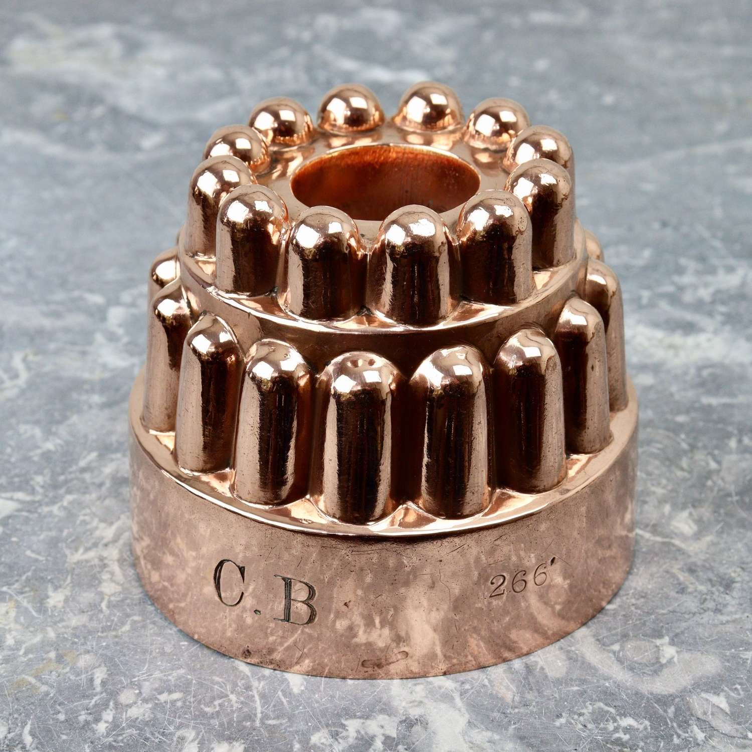 Jones Brothers Copper Jelly Mould