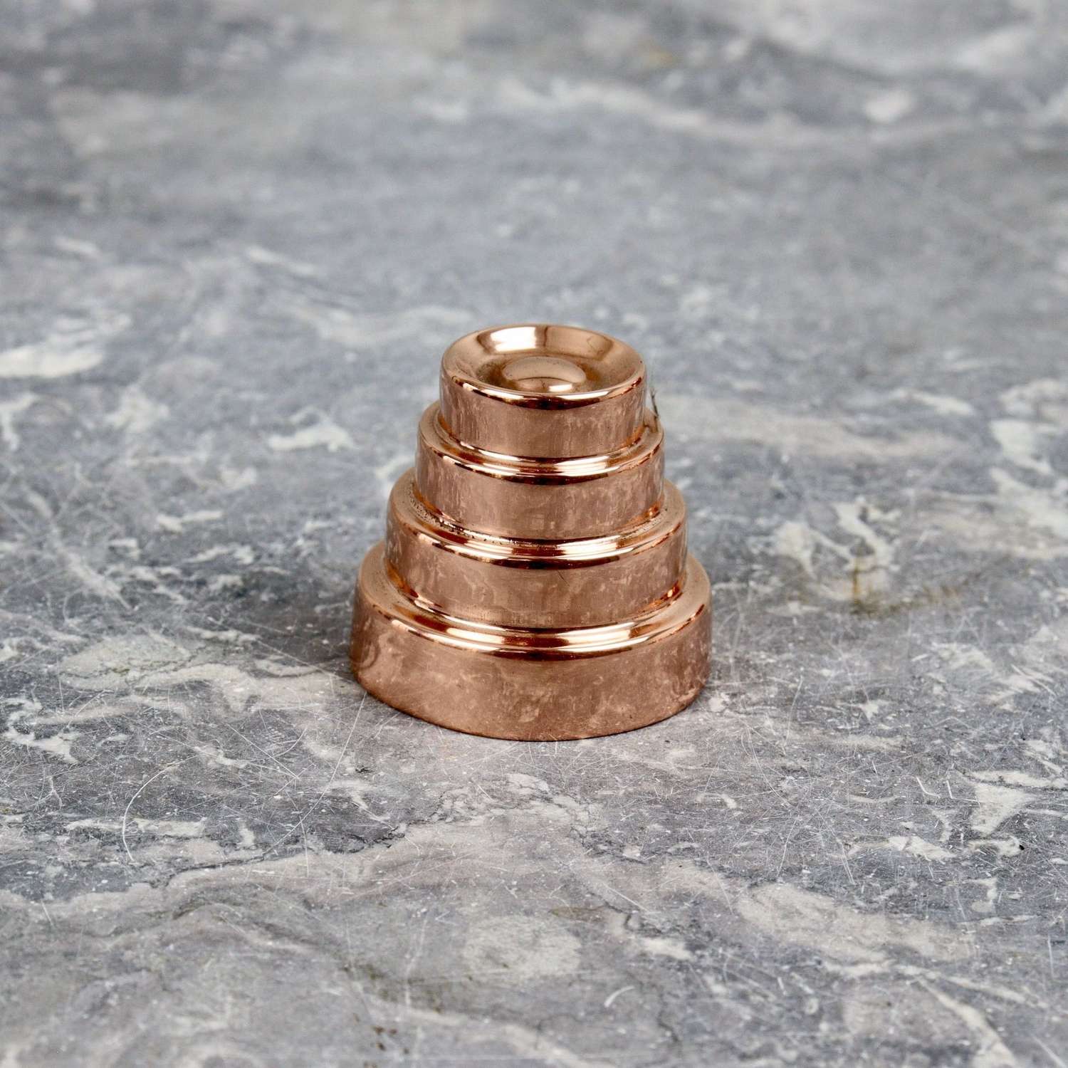 Miniature, Stepped Copper Mould