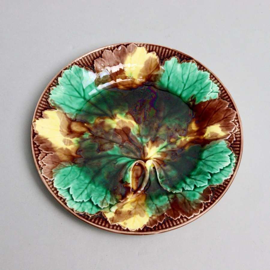 Wedgwood Majolica Cabbage Plate
