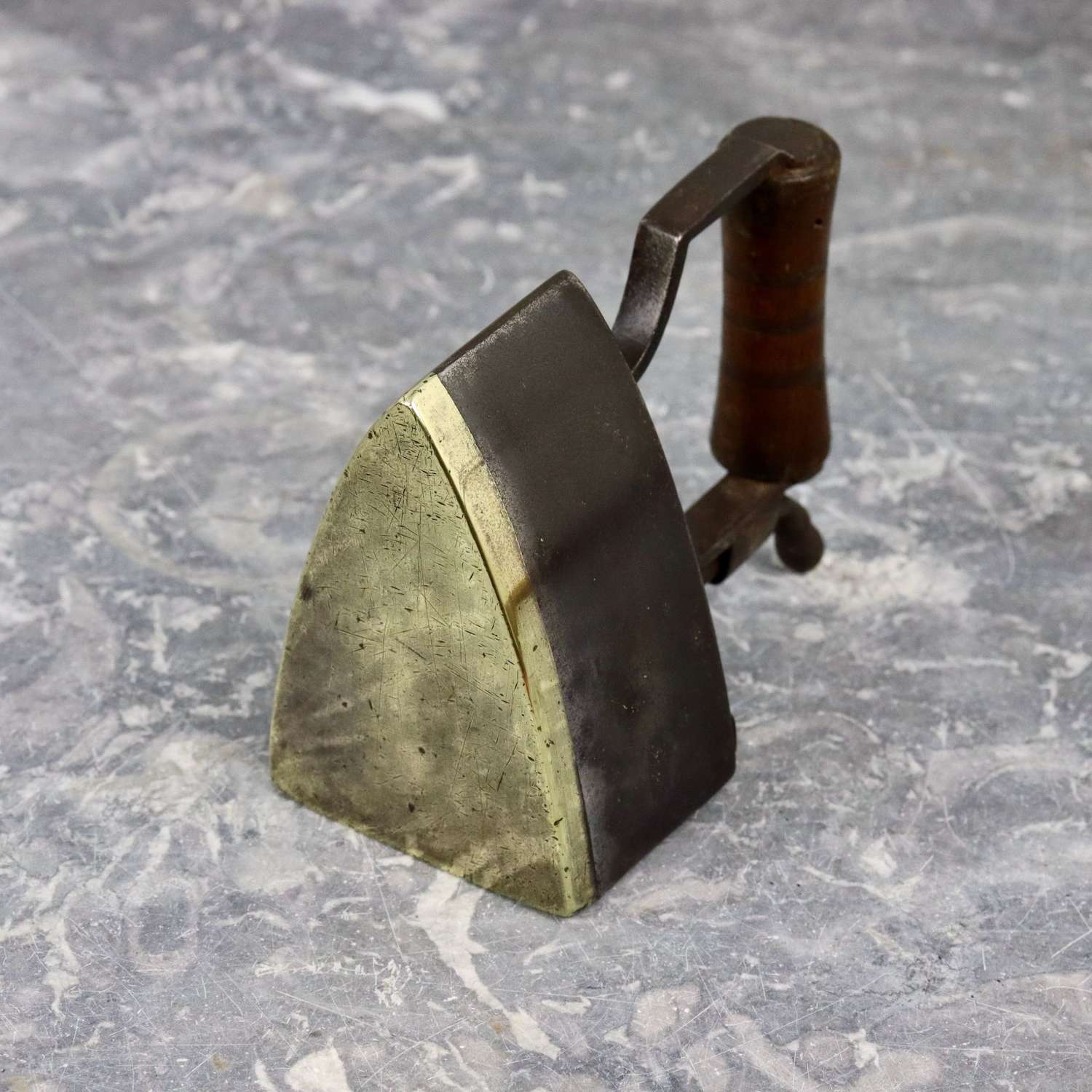 Brass Based Miniature Box Iron