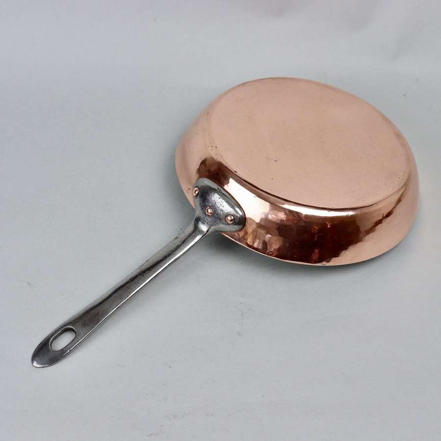French Copper Frying Pan