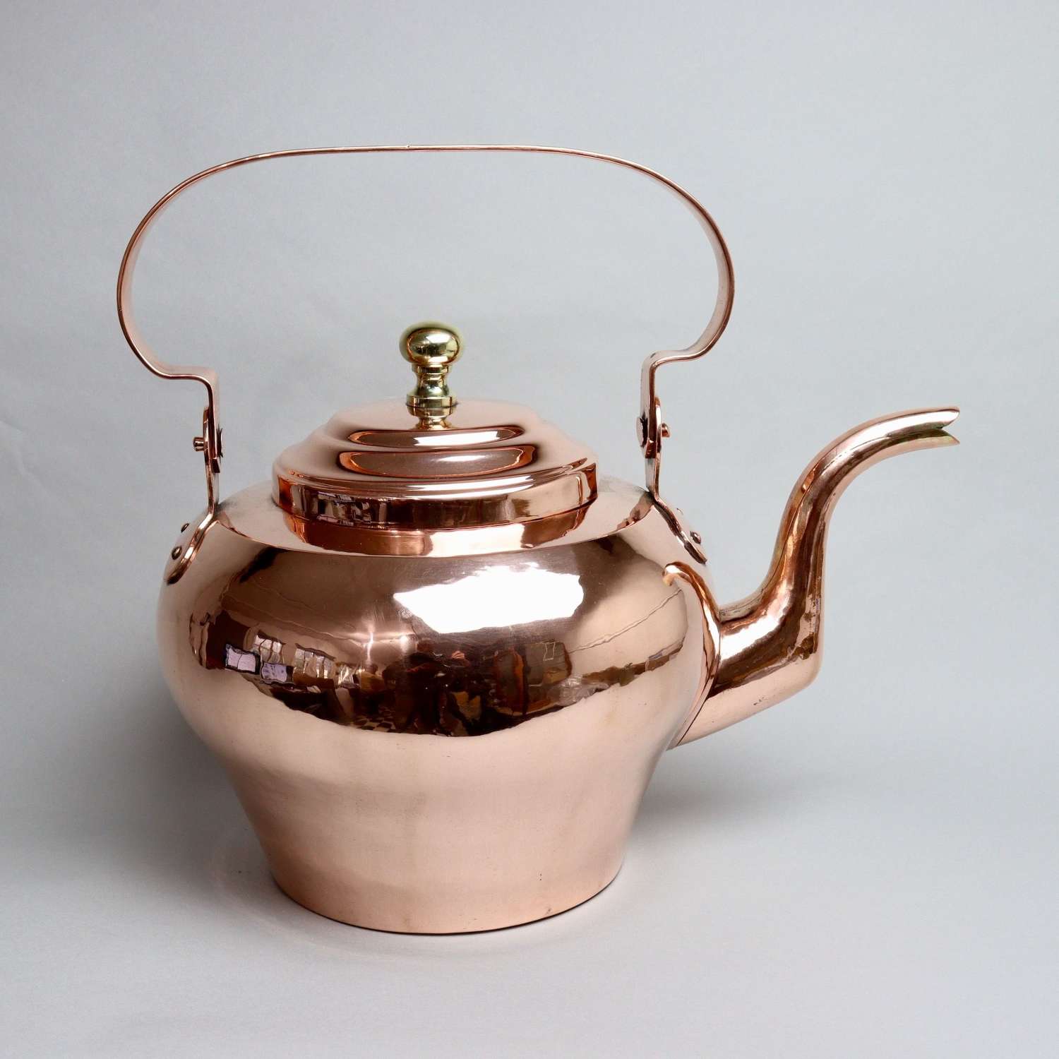 Large, French Copper Kettle