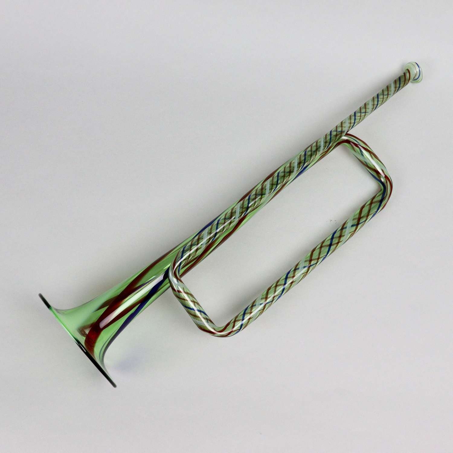 Rare Nailsea Glass Trumpet
