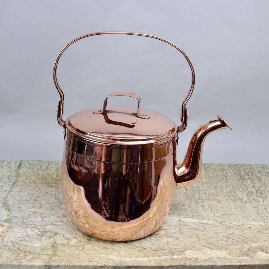 Unusual French Copper Kettle