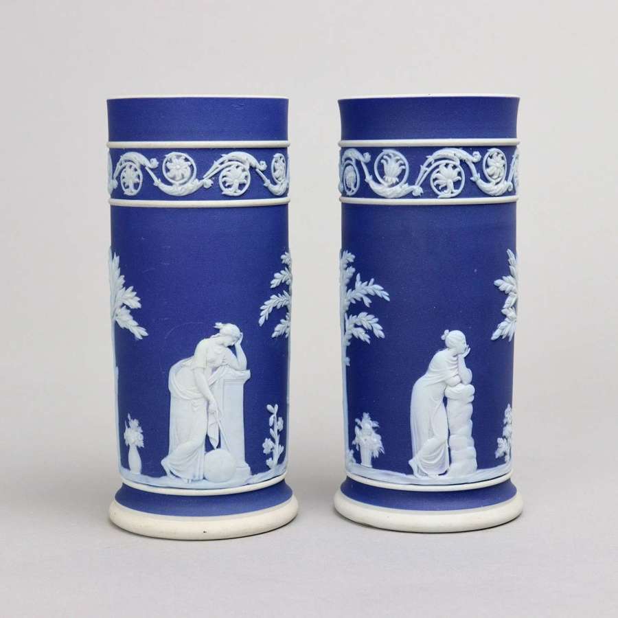 Pair of Wedgwood Spill Vases