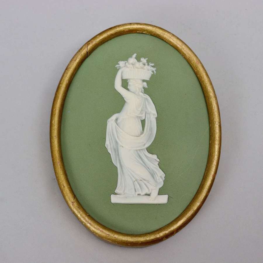 Wedgwood Plaque of a Classical Maiden