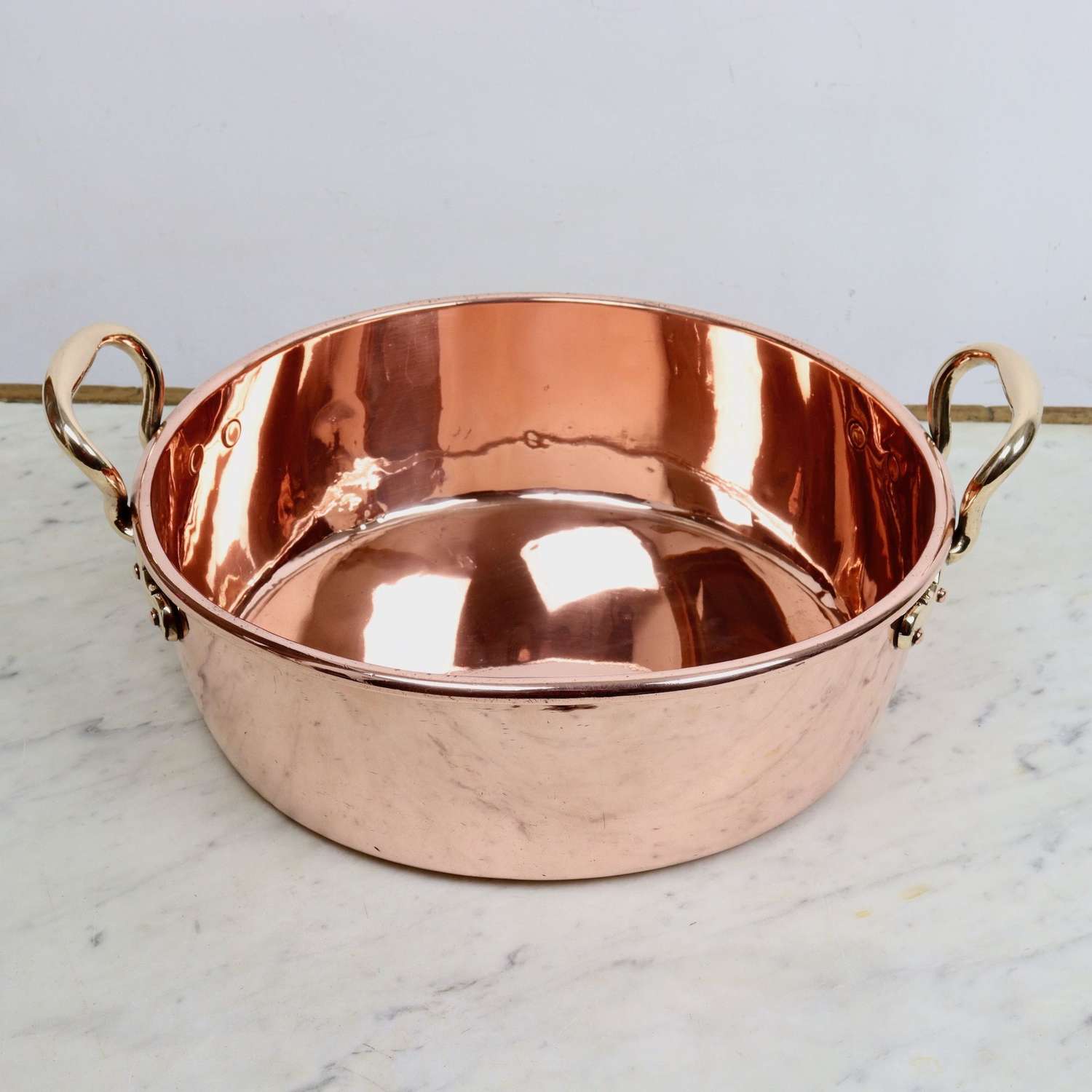 English Copper Preserve Pan