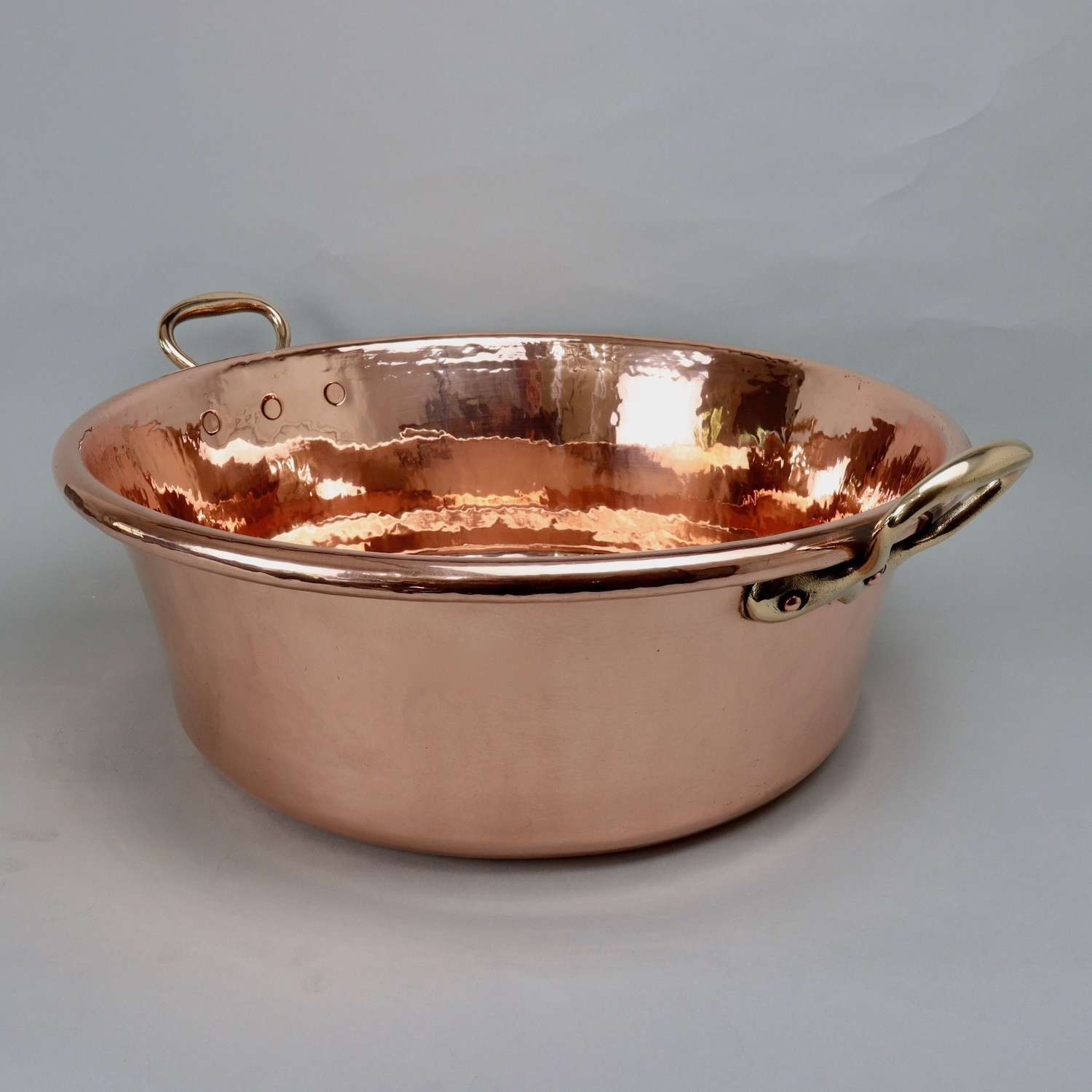 Huge, French Copper Preserve Pan