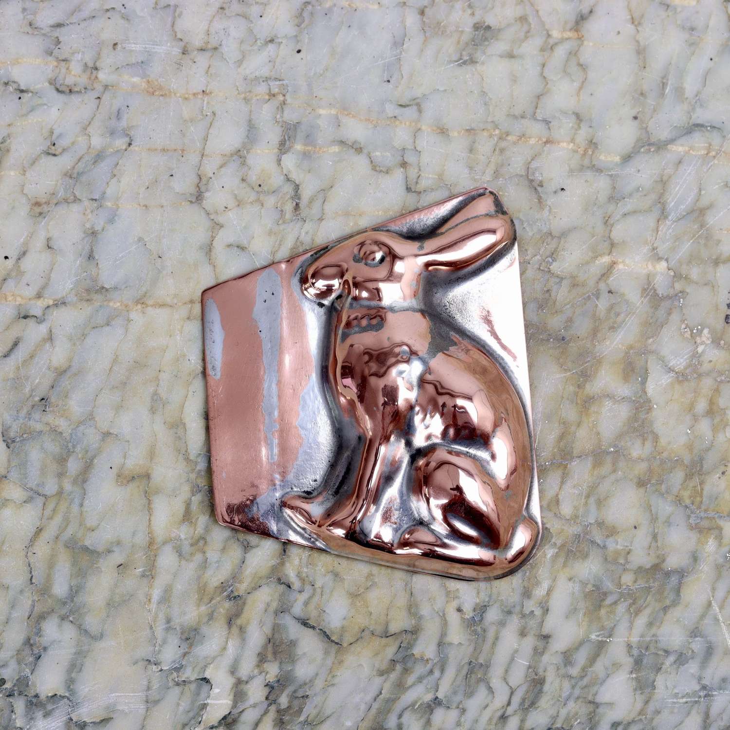 Miniature Copper Rabbit Mould