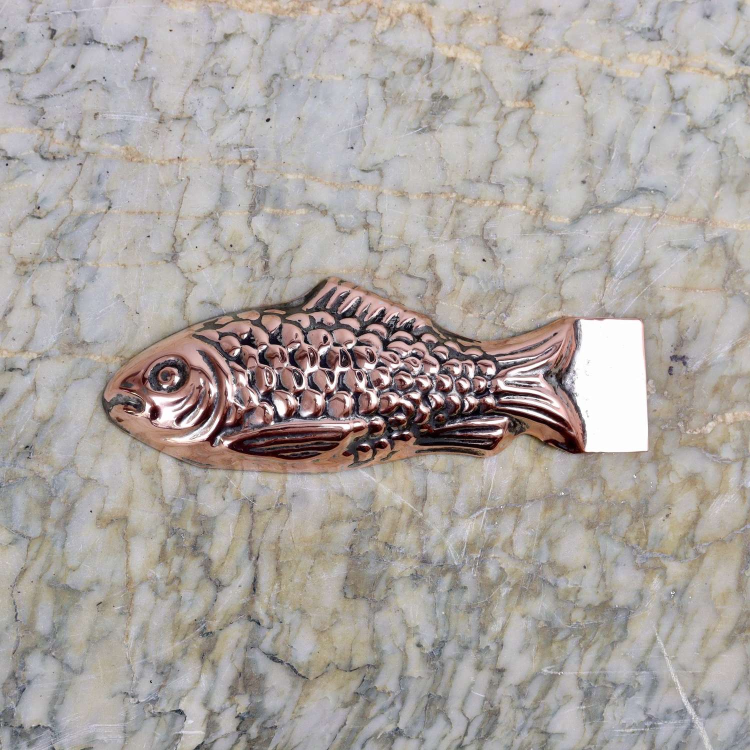 Miniature Copper Fish Mould
