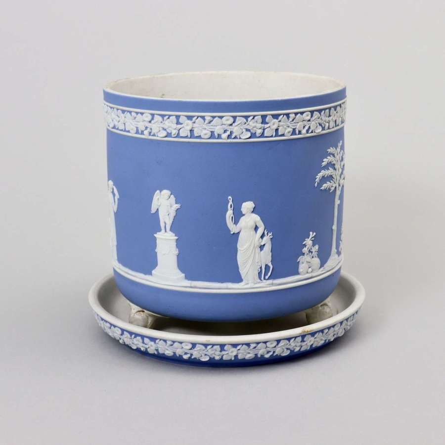 Wedgwood Cache Pot and Stand