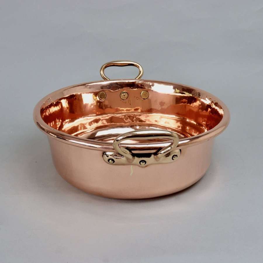 French Copper Preserve Pan