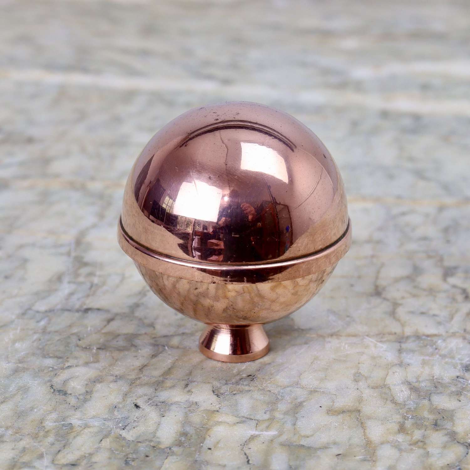 Miniature, Spherical Copper Mould
