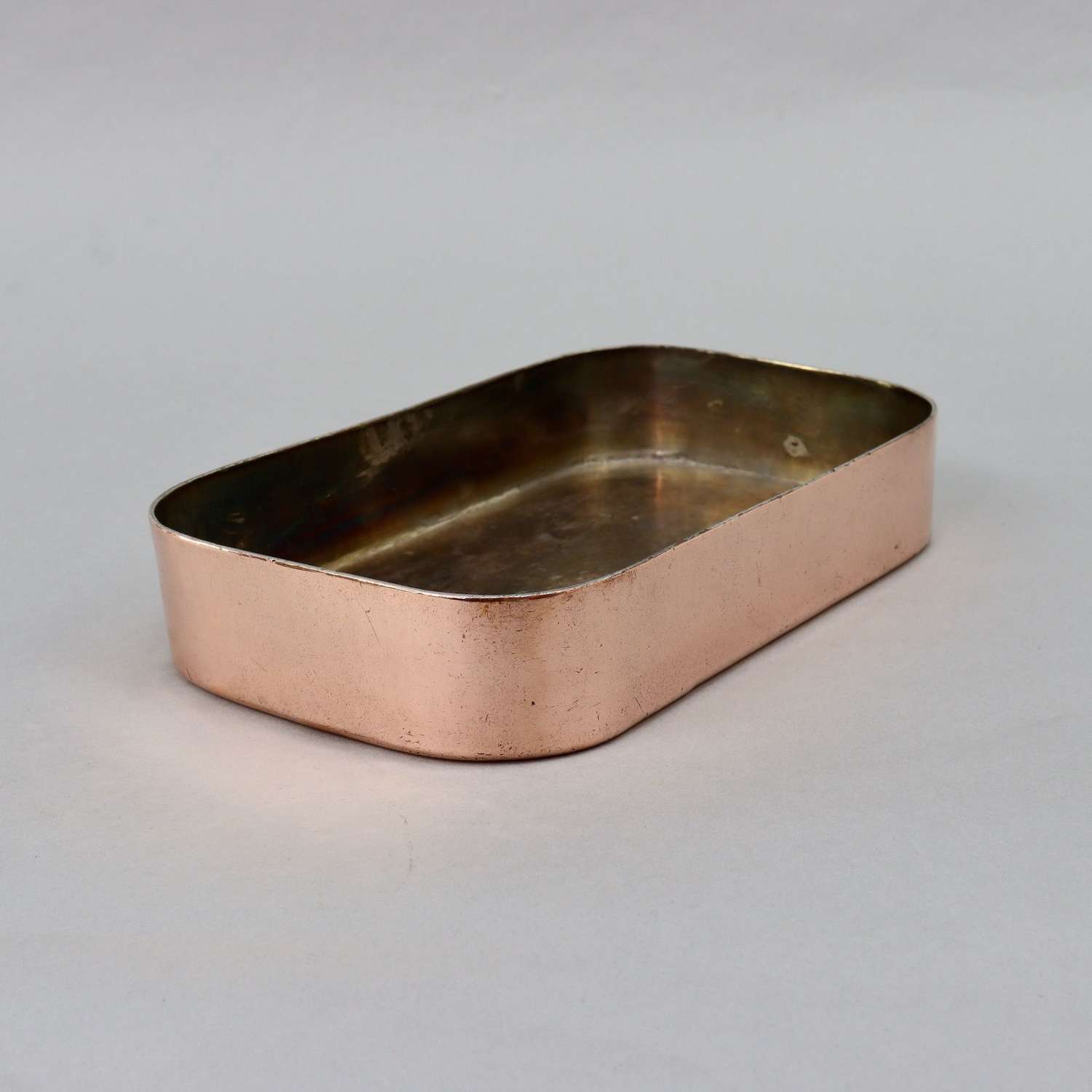 Small, Rectangular Copper Baking Dish