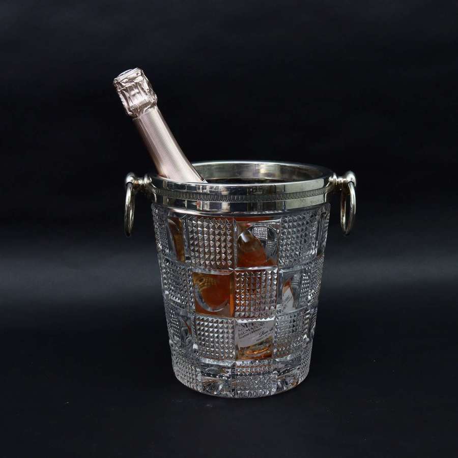 French Crystal Champagne Cooler