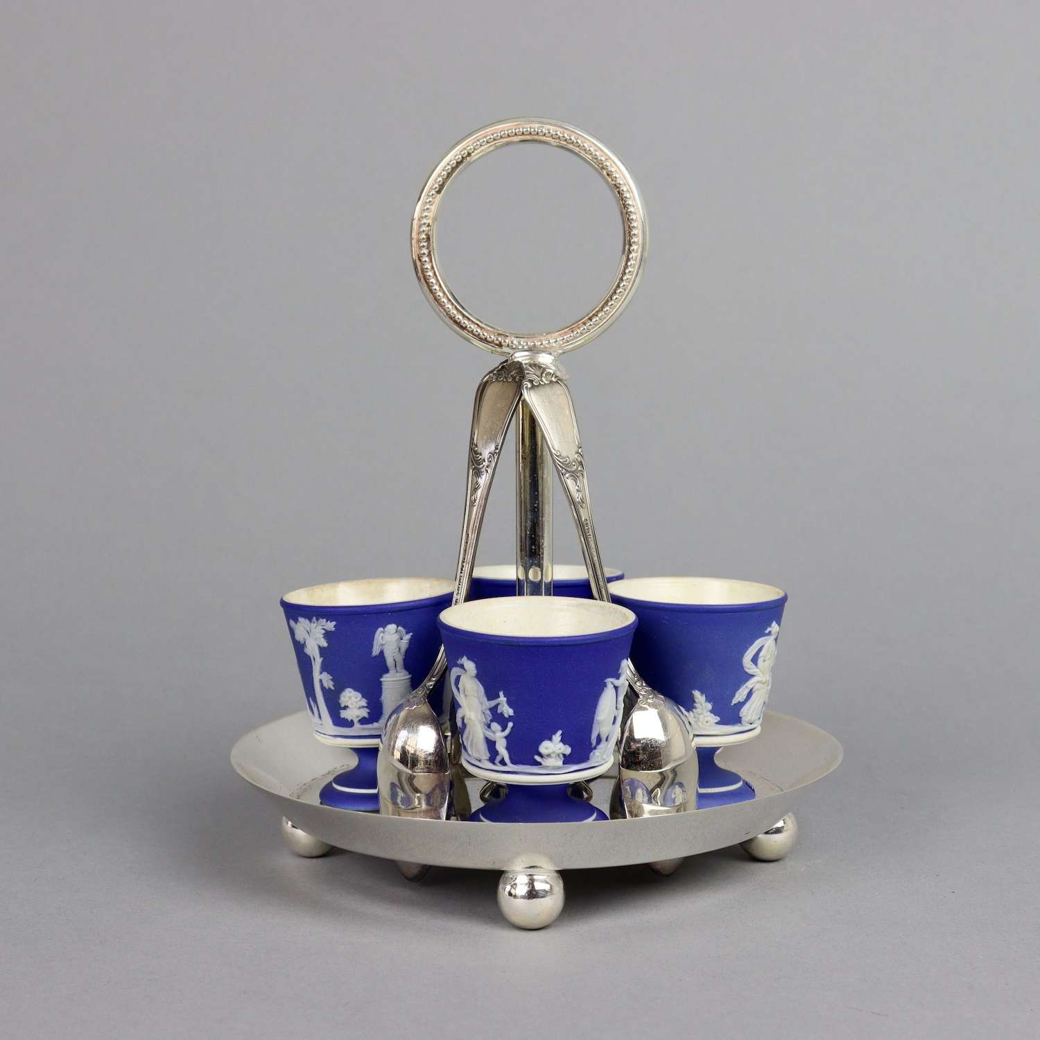 Wedgwood Egg Cups and Stand