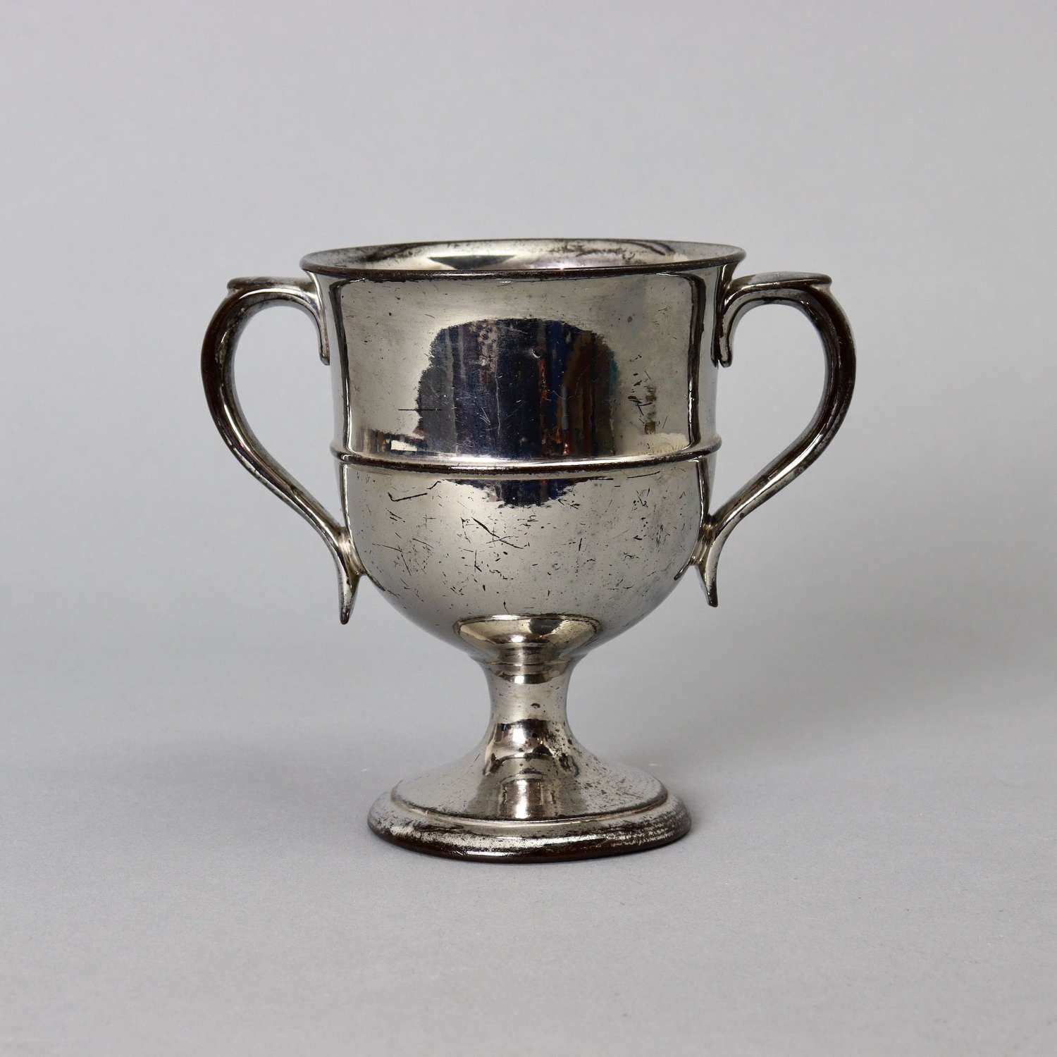Silver Lustre Loving Cup