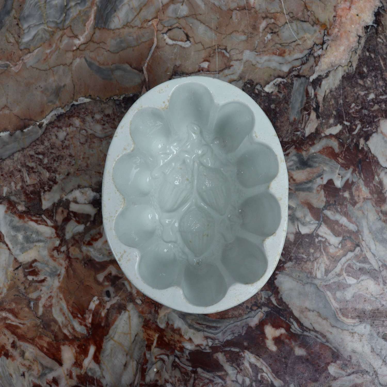 Ironstone Mould with Acorns to Base