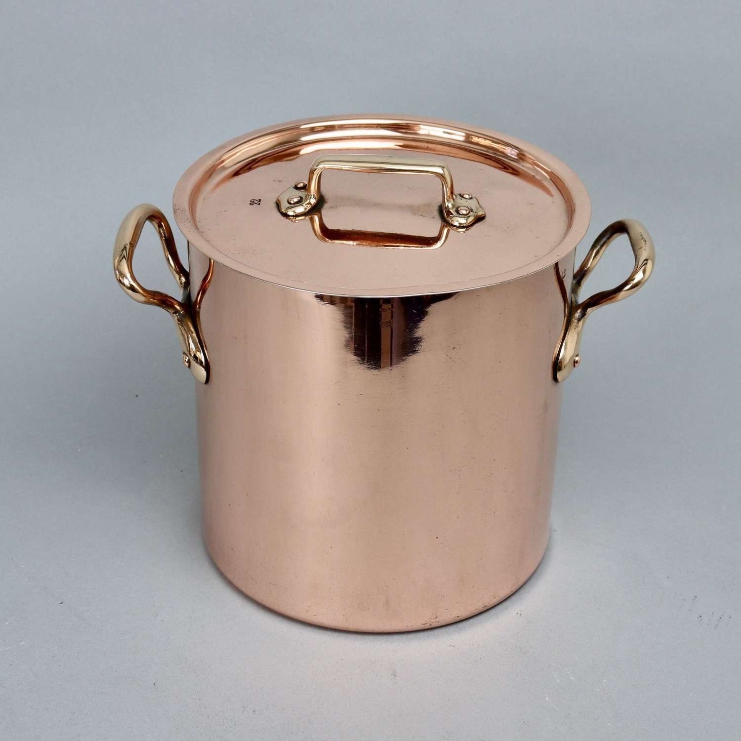 Small, French Copper Stockpot