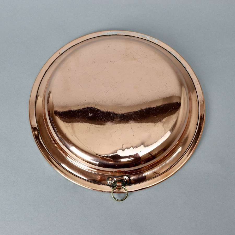 Circular Copper Pie Plate