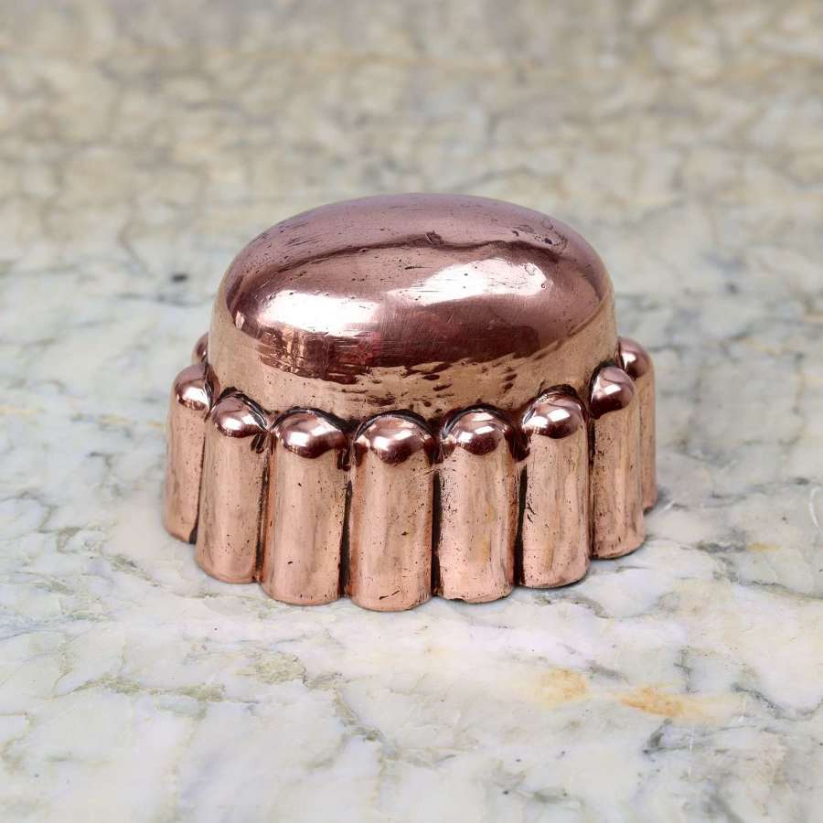 Miniature Oval Copper Mould